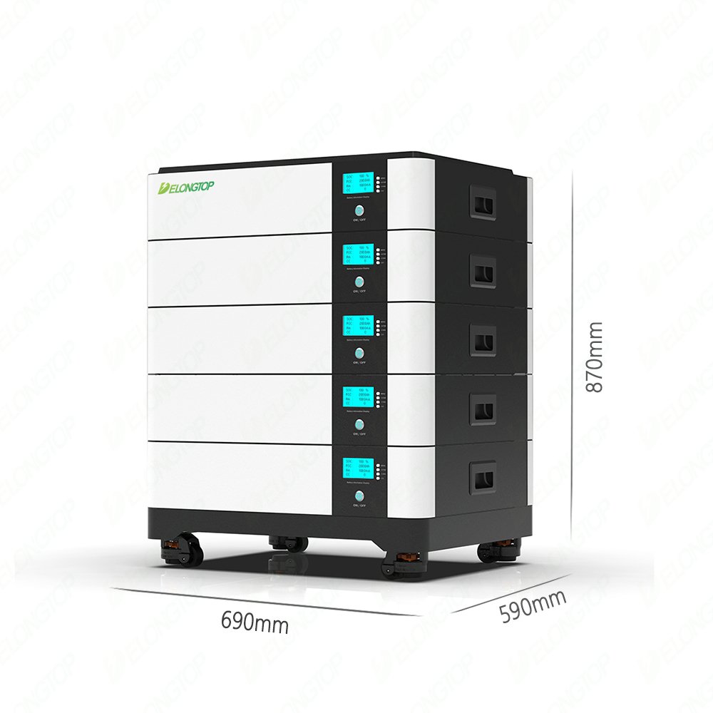 Solar Home Energy Storage Container System 10KWH to 100KWH 150KWH Lithium Ion LiFePO4 Low Voltage 48V 51.2V Solar Battery