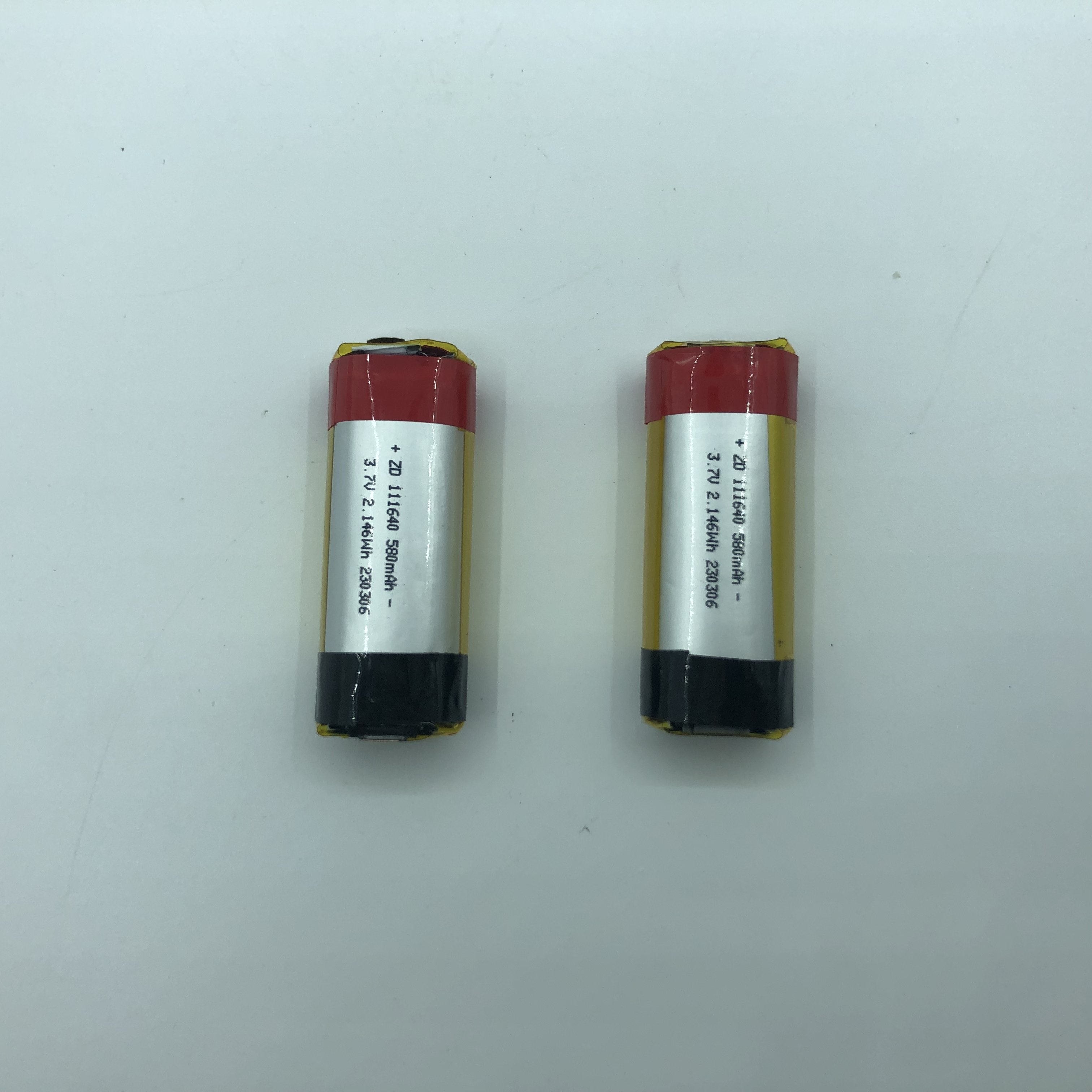 Professional Supplier 111640 580mAh Lithium Ion Battery Lithium Ion Battery Lithium Ion Batteries 3.7V