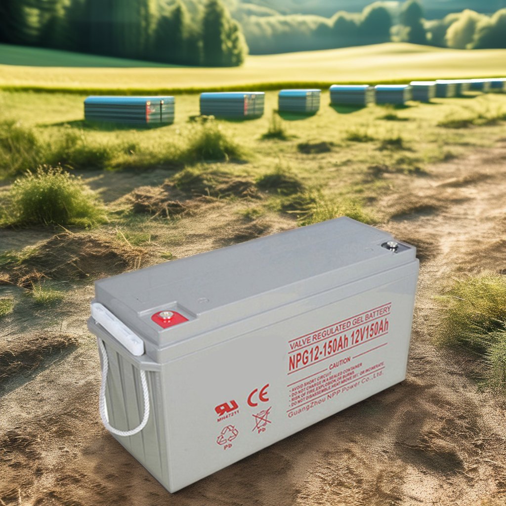 12V 250Ah Type Gel Lead-Acid Battery Sealed Solar Power System UPS Communication Backup Power solar colloidal battery