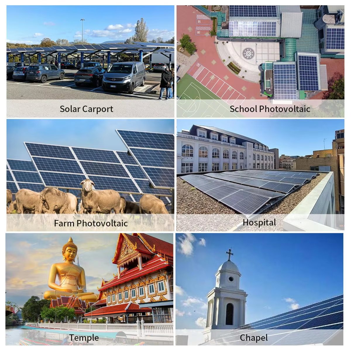 Manufacturer Solar Panel 450w 550w 600w Mono Half Cut Solar Panel 50kw 100kw Solar Sun Tracking System , Solar Panel System//