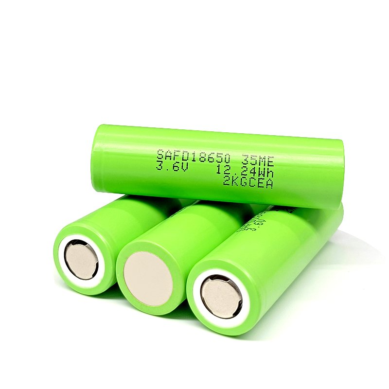 Factory wholesale price 18650 3.6V 3350mAh lithium ion battery manufacturer 3C 5C discharge