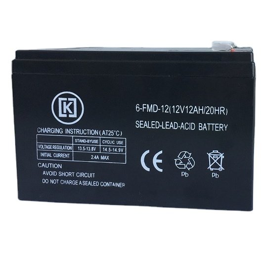 Rechargeable 12V Ups Battery 12v 8ah Agm Deep Cycle Free Maintenance Lead Acid Battery For Golf Carts