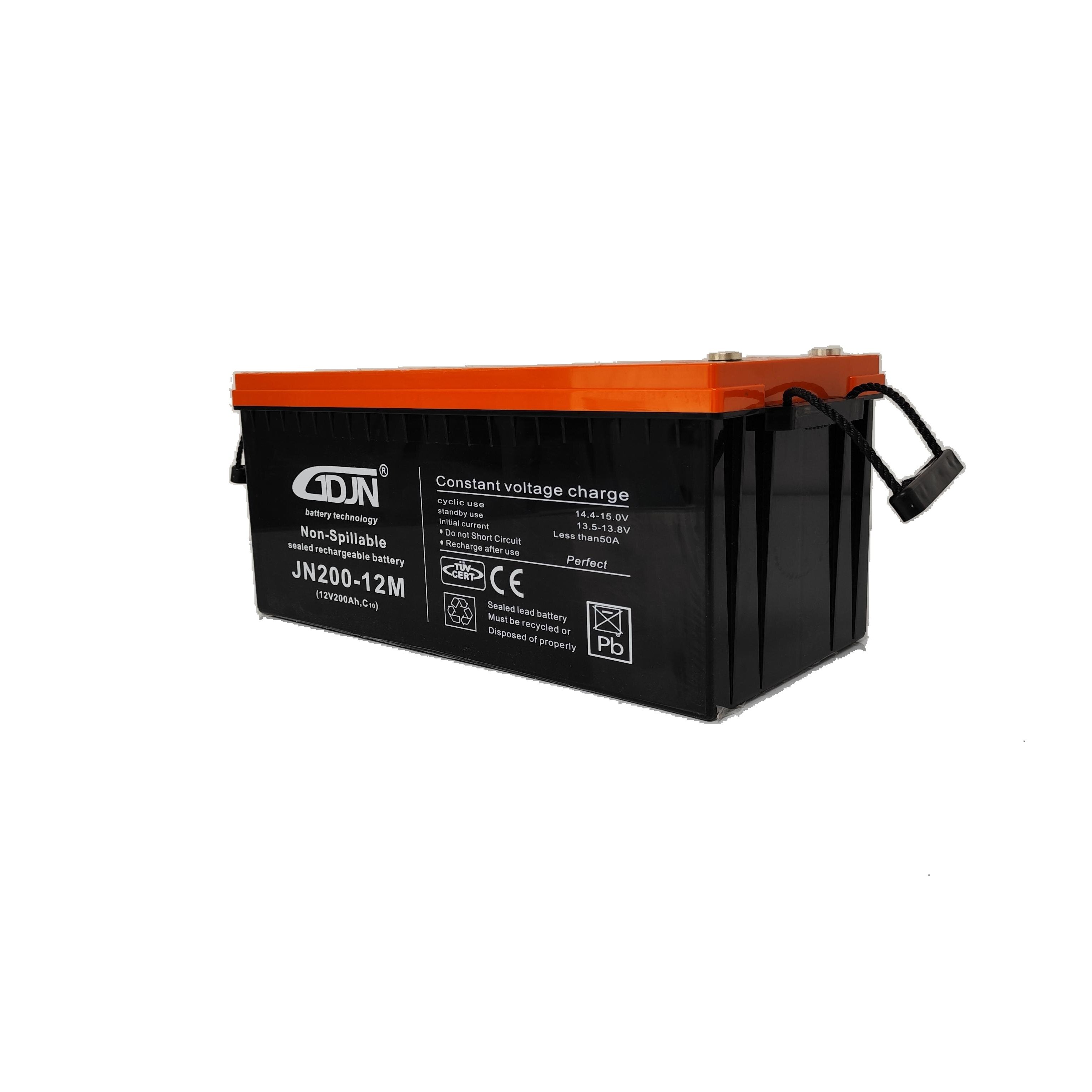 12V200ah battery acid lead acid battery full capacity solar energy storage emergency lead acid battery