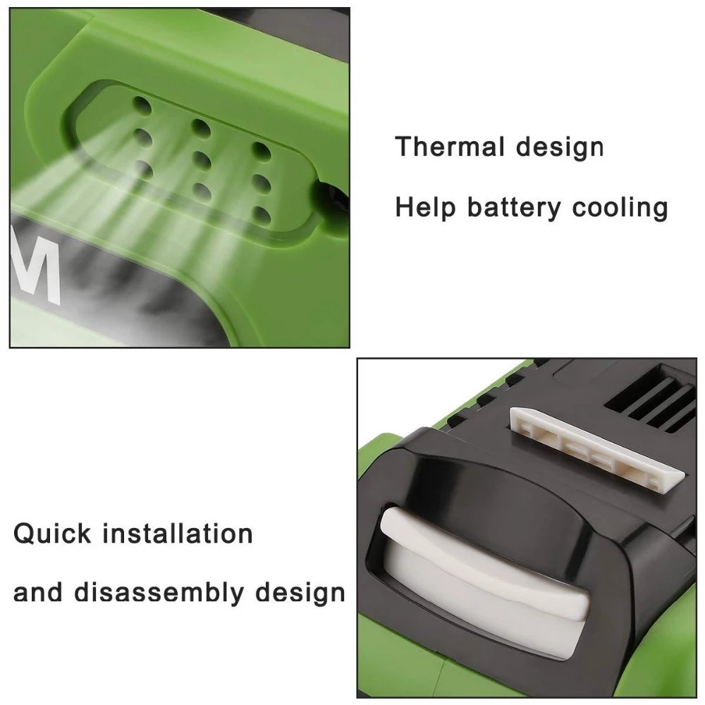 Factory price 40V replacement tools battery forGreenworks G40 Lithium-Ion Battery Cordless Tools Garden Tools