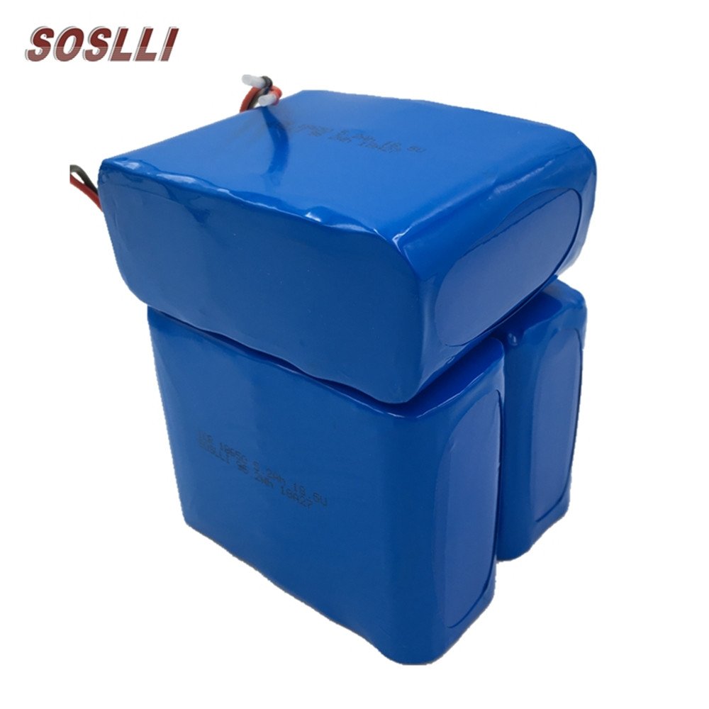 Lithium 18V 18.5V 4400mAh 5200mAh 5800mAh 6400mAh 7000mAh 5S2P 18650 li-ion battery rechargeable battery pack
