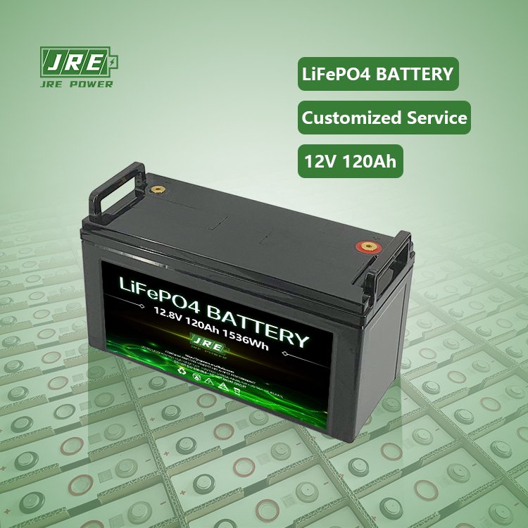 12v 120ah lithium ion LFP battery pack 12volt 100ah 240ah lifepo4 battery built in BMS off grid energy storage system marine RV