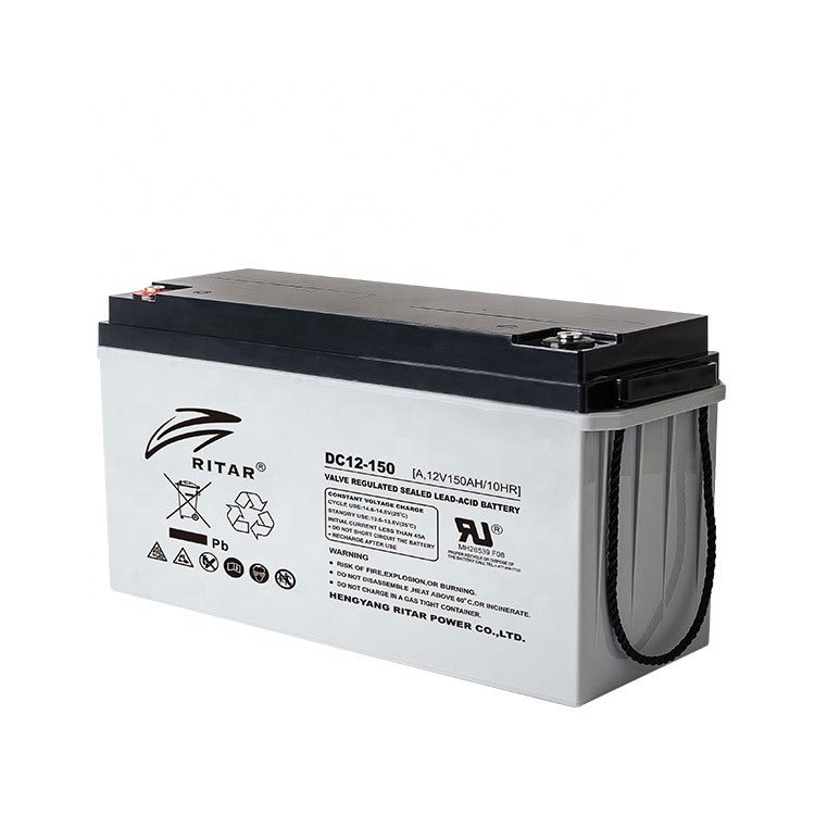 Ritar Deep Cycle Agm Storage Batteries Gel Solar Energy Battery 12V Volt 100 120 150 200 250 Ah Amp Lead-acid batteries