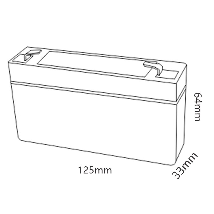Mhb Ms3.2-6 VRLA UPS Solar 6 Volt 3.2a Rechargeable 6V 3.2ah Lead Acid Battery for Alarm Systems