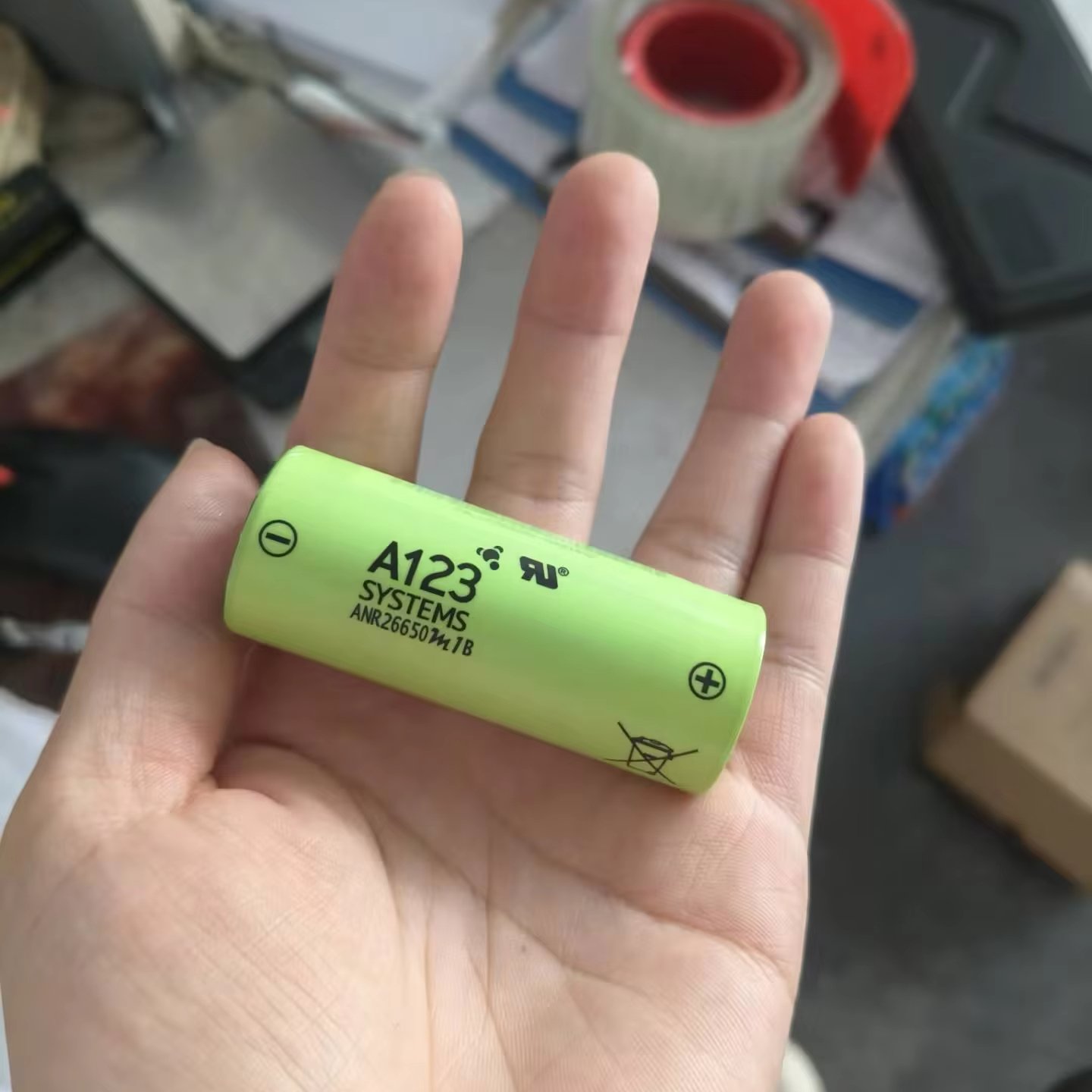 High Power A123 ANR26650M1B 3.2V 2500mAh 20C 50A Lifepo4 26650 Cell 3.6V LFP Energy Storage Power Tools Battery Pack