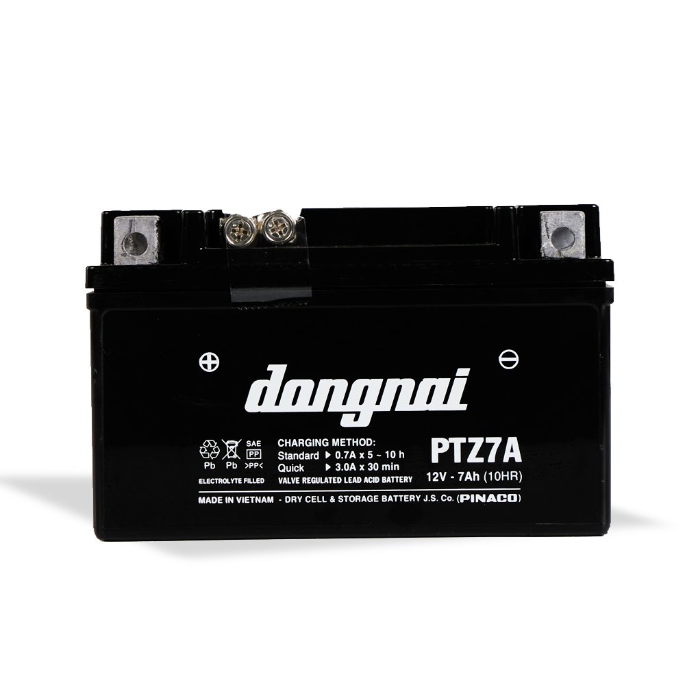 PTZ7A (12V-7Ah) VRLA Sealed Battery Efficient and Dependable Power Supply for Uninterrupted Performance