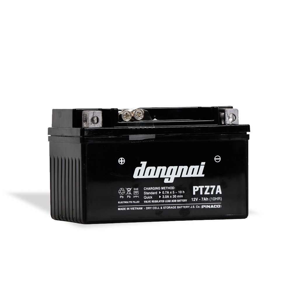 PTZ7A (12V-7Ah) VRLA Sealed Battery Efficient and Dependable Power Supply for Uninterrupted Performance