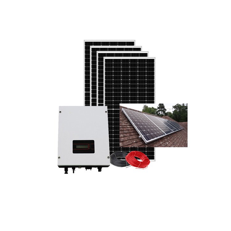 High Quality 5Kw 10Kw 30Kw Complete Hybrid Solar System With Lithium Battery