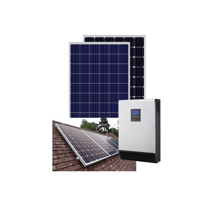 High Quality 5Kw 10Kw 30Kw Complete Hybrid Solar System With Lithium Battery