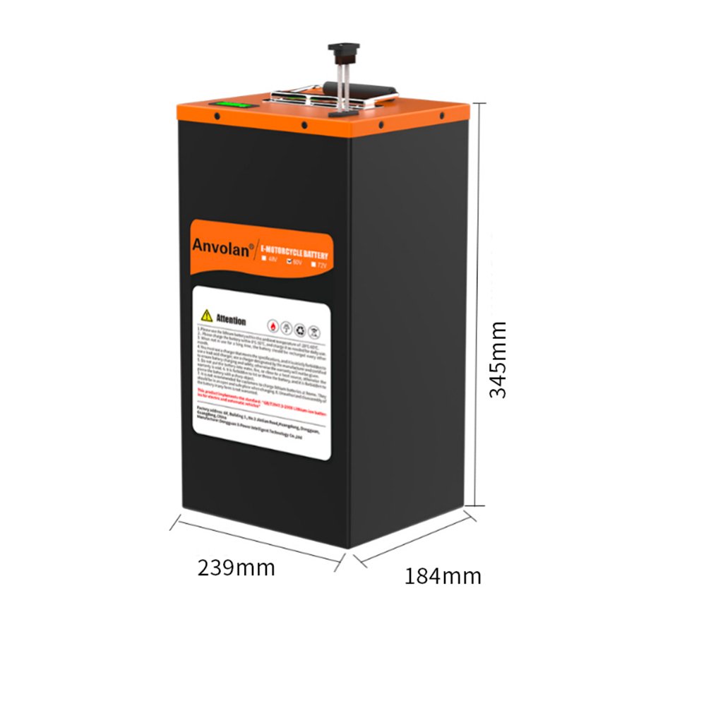 Li Polymer Battery Pack 60v 20ah 30ah 40ah 50ah 60ah 70ah 90ah 110ah Electric Motorcycle Scooter Lithium Ion Battery