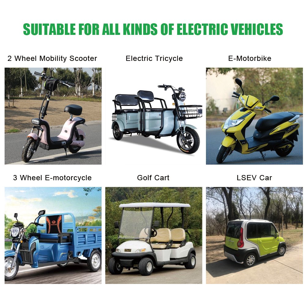 Li Polymer Battery Pack 60v 20ah 30ah 40ah 50ah 60ah 70ah 90ah 110ah Electric Motorcycle Scooter Lithium Ion Battery