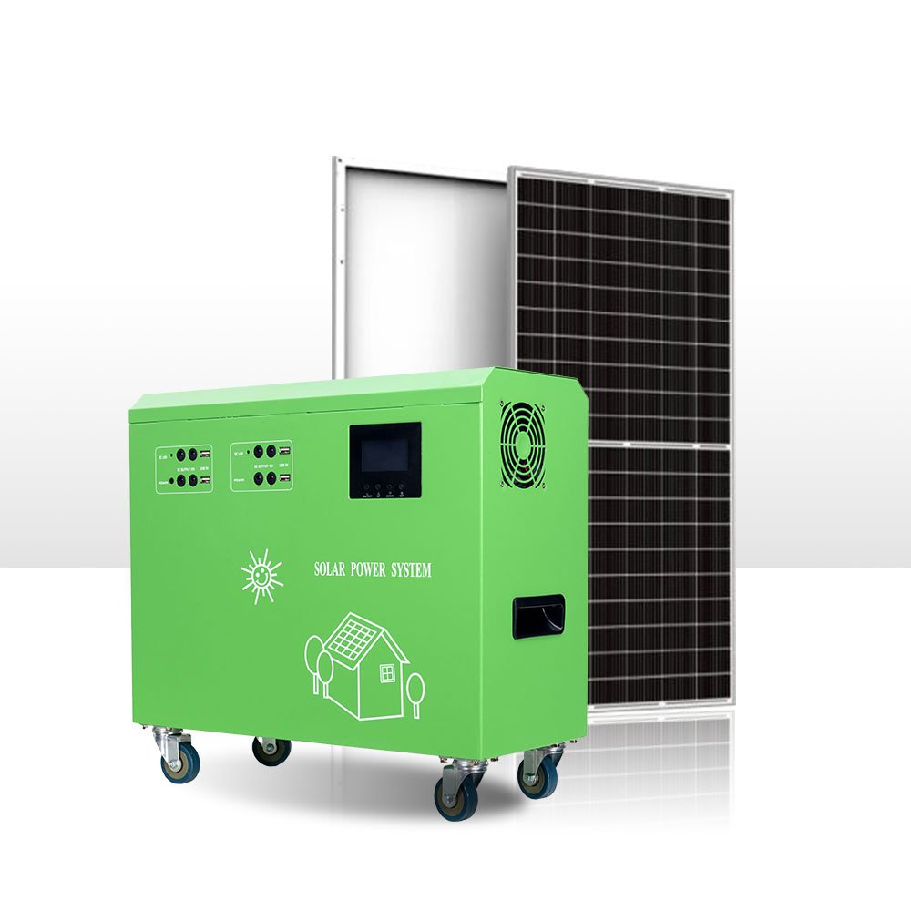 All in one home solar power system 300w solar panel system for home