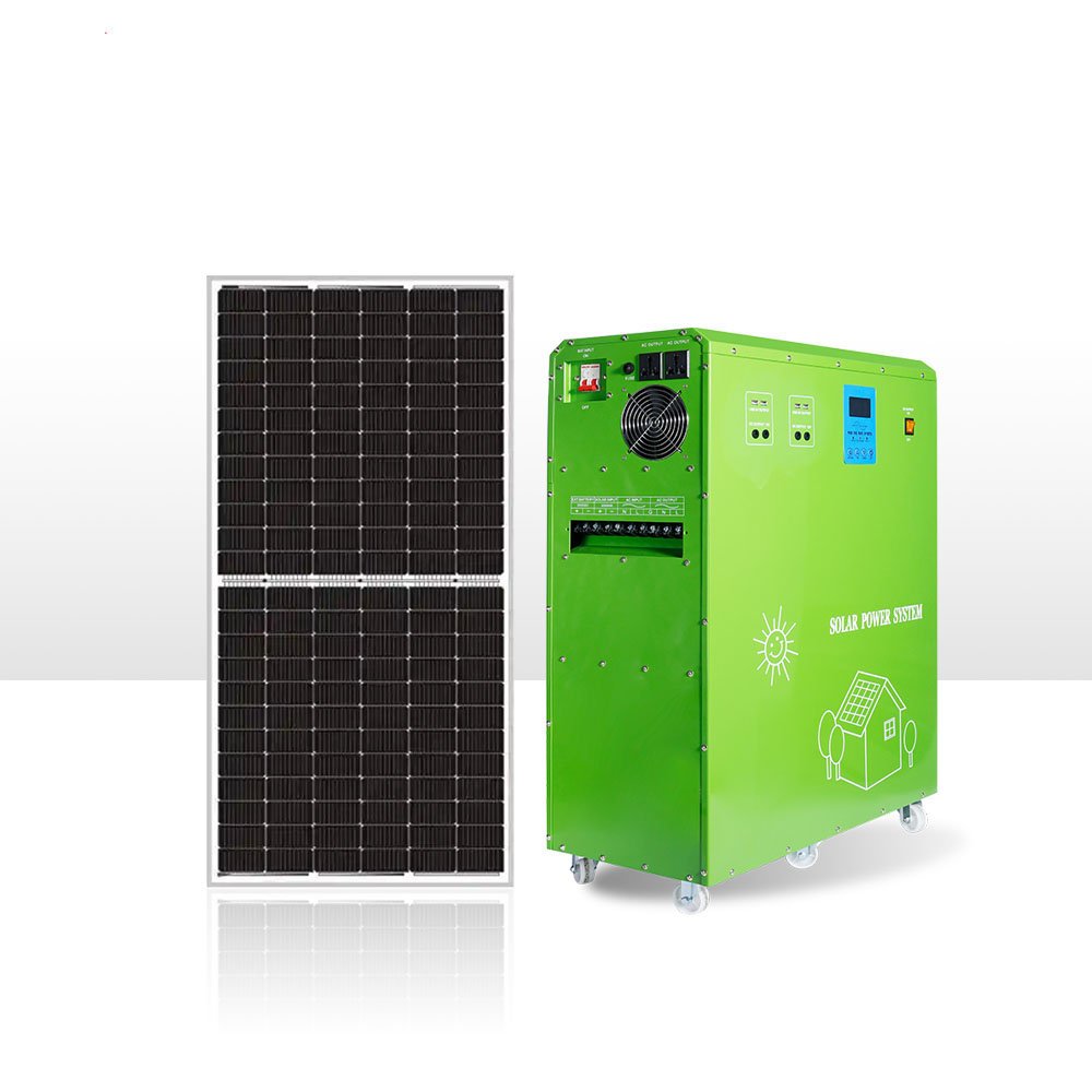 All in one home solar power system 300w solar panel system for home