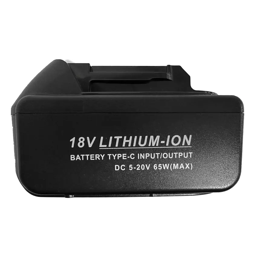 18v 6.0ah battery compatible batteries FOR BL1860B electric tools 65W type-c fast charging interface for mobile phone charging