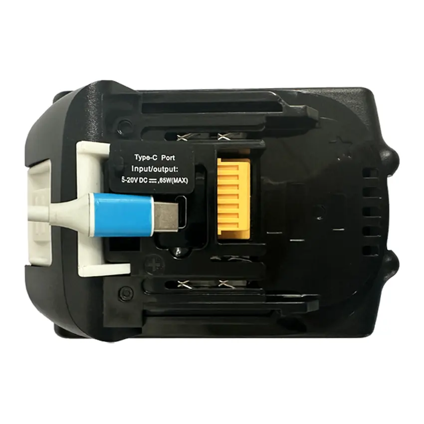 18v 6.0ah battery compatible batteries FOR BL1860B electric tools 65W type-c fast charging interface for mobile phone charging