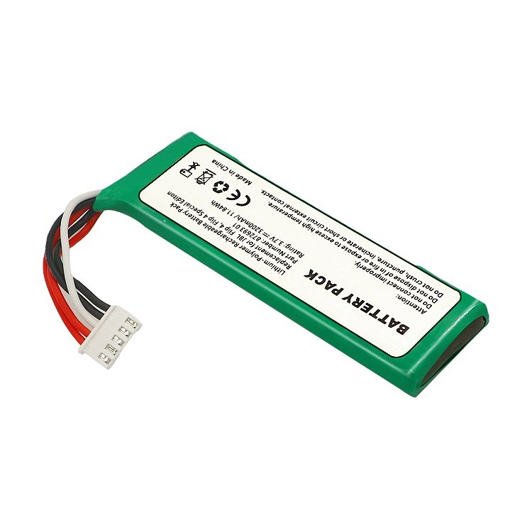 factory sell 3.7V 11.84Wh 3200mAh Battery for Flip 4 FLIP4 FLIP3 FLIP5 GRAY GSP872693