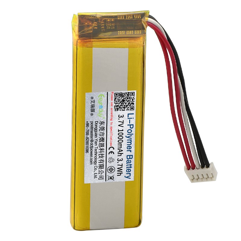 OEM ODM Customized 3.7V 110mAh Mini Fans Filling LED Lights Pouch Polymer Battery 120mah 150mah 200mah