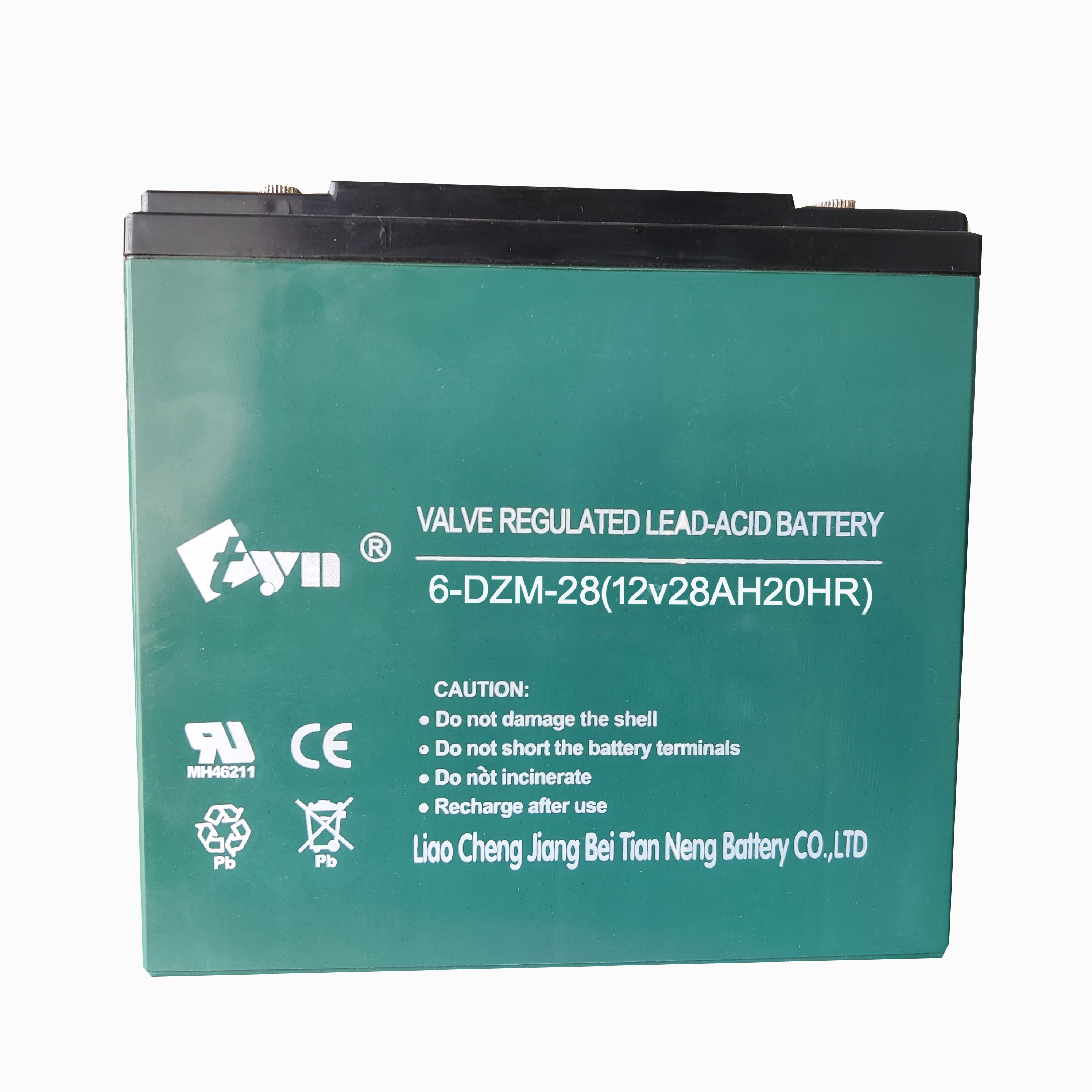 6-DZM-28 Battery Maintenance free rechargeable lead acid battery /electric bike/Scooter Battery 12v28ah