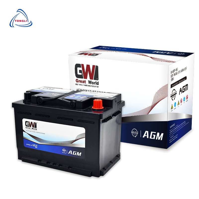 Start Stop Car Battery H9-105 12v 105ah 950CCA AGM Baterias Auto Deep Cycle Rechargeable Battery Ce Price 12v 150ah Battery