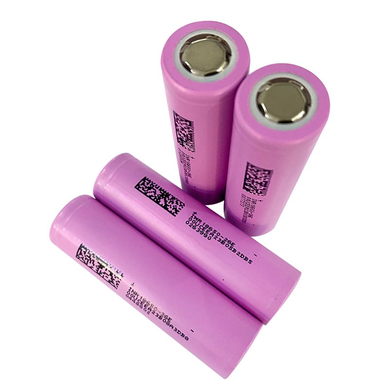 Original DMEGC INR18650 26E 2600mAh 3C 5C 18650 3.7V 15A Rechargeable Lithium ion Battery Dmegc 26E dmegc 18650 battery