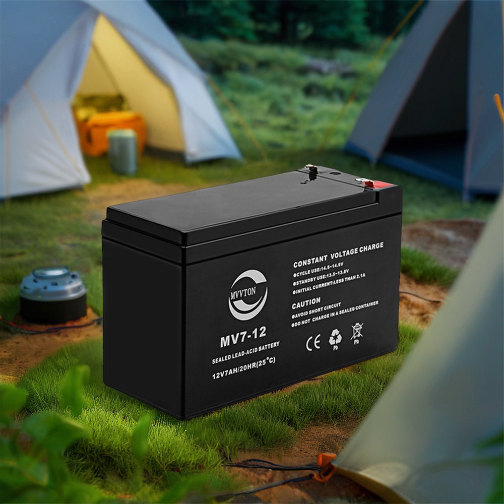 12V 9Ah AGM Deep Cycle Lead Acid Battery Cells for UPS Home Appliances Toys Power Tools Consumer Electronics 12V Voltage