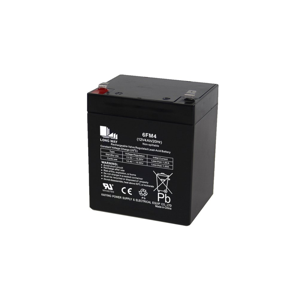 Long service life 12V4ah 6FM4 Maintenance Free Power electric Toy Cars Scooters E-bikes Lead Acid battery