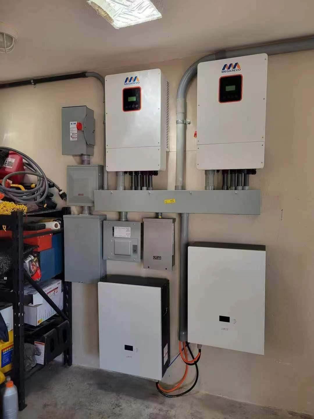 solar panels with battery and inverter 5kw 8kw 10kw hybrid power photovoltaic system off-grid solar for home