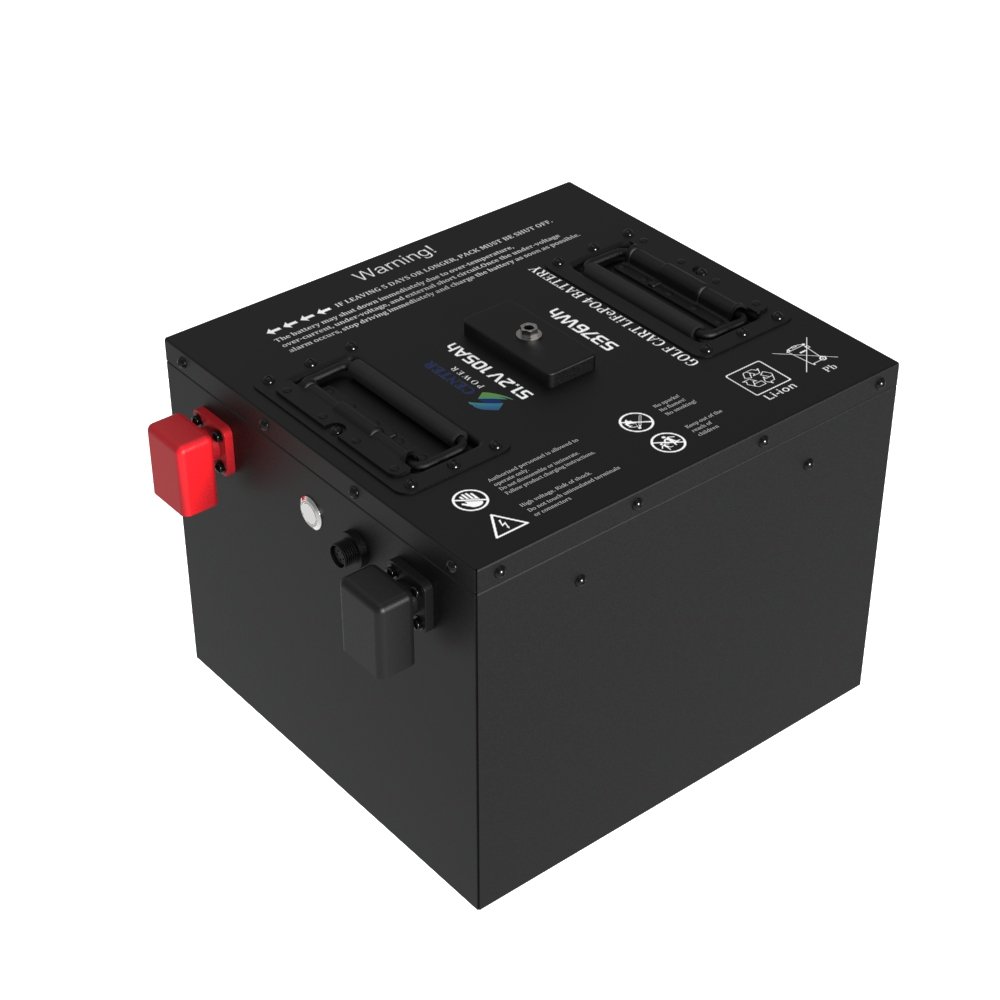 Center Power 48v100ah Deep cycle 48v lithium ion battery pack for golf cart