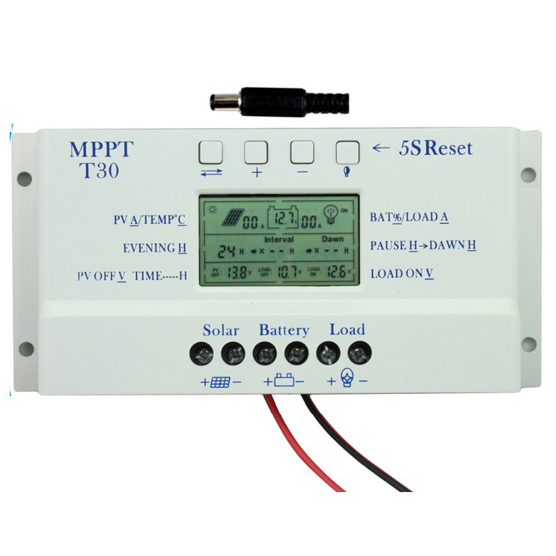 MPPT model PWM 10A 20A 30A 40A 60A 80A Solar Charge Controller 12V/24V 0-Layer Pricnciple Solar Controller