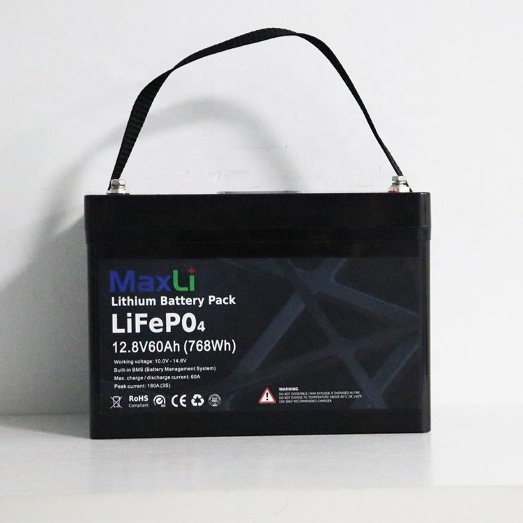 12V 60Ah Electric Car Battery Pack US and Europe Most Popular Best Seller Lead acid replacement Solar RV Marine