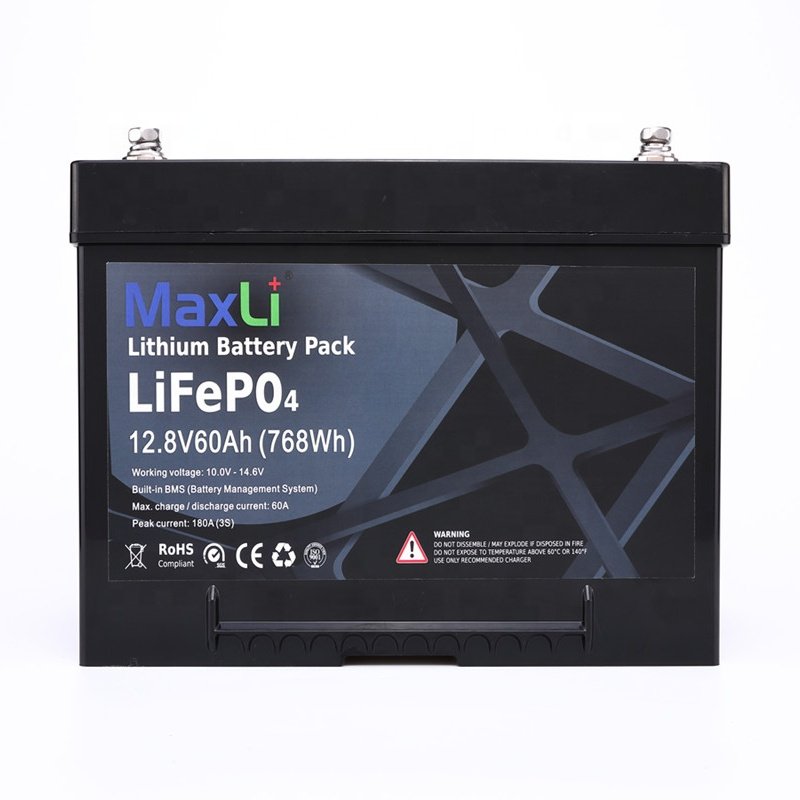 12V 60Ah Electric Car Battery Pack US and Europe Most Popular Best Seller Lead acid replacement Solar RV Marine