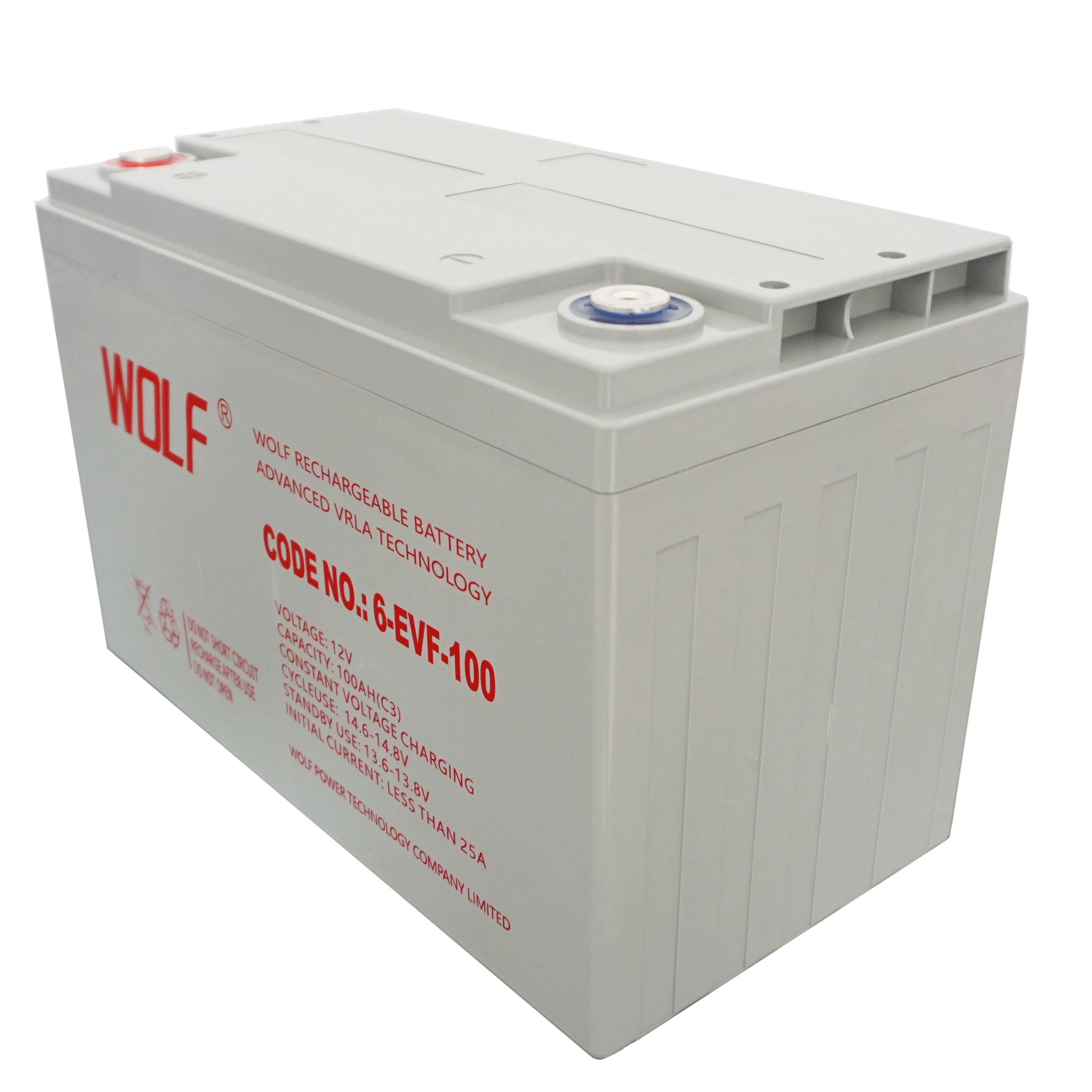 AGM battery 12v 100ah rechargeable lead acid battery for electric vehicles