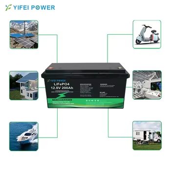 lifepo4 battery 48v 12v 200ah lithium Ion 12.8V 25.6V 200Ah LifePO4 Lead-Acid battery