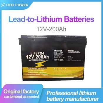 lifepo4 battery 48v 12v 200ah lithium Ion 12.8V 25.6V 200Ah LifePO4 Lead-Acid battery