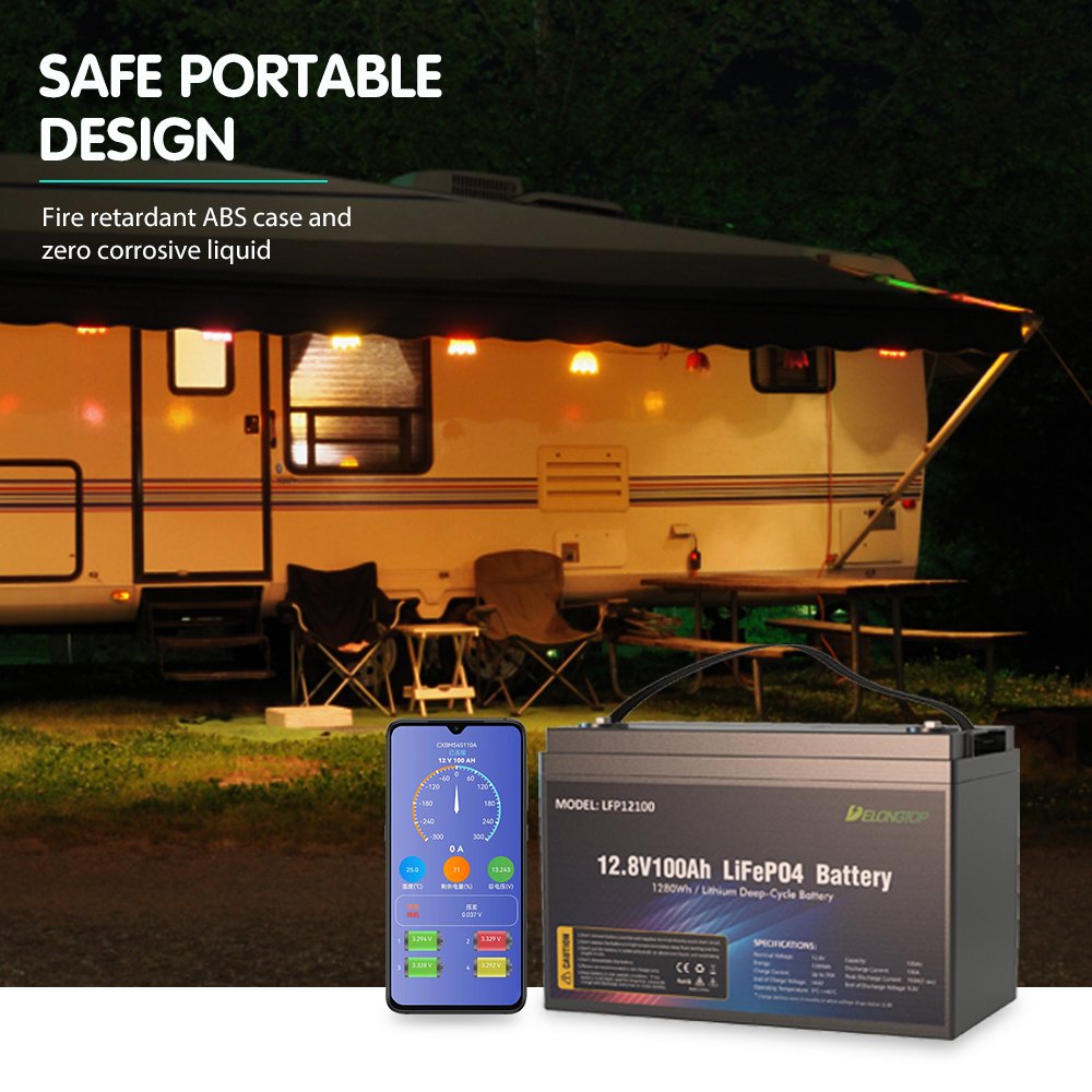 Lithium 12V 100Ah ULLifePO4 Battery Pack replacement 12V Lead Acid Battery for Solar System