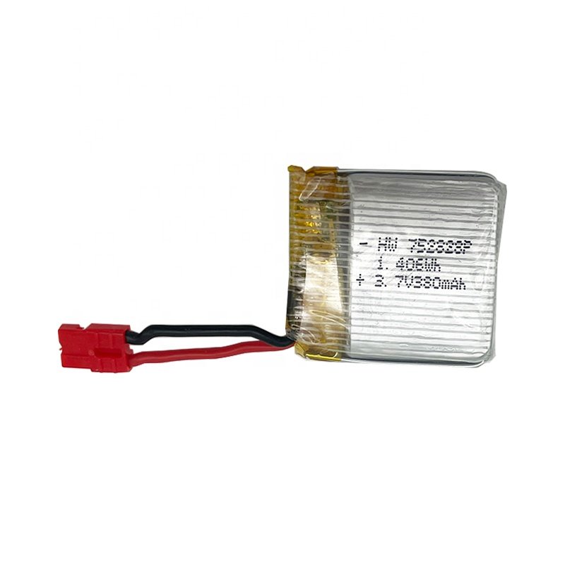 Factory hot sale SYMA Drones X26 Accessories drone rechargeable battery 3.7v 380mah lithium-ion batteries