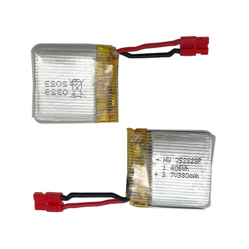 Factory hot sale SYMA Drones X26 Accessories drone rechargeable battery 3.7v 380mah lithium-ion batteries