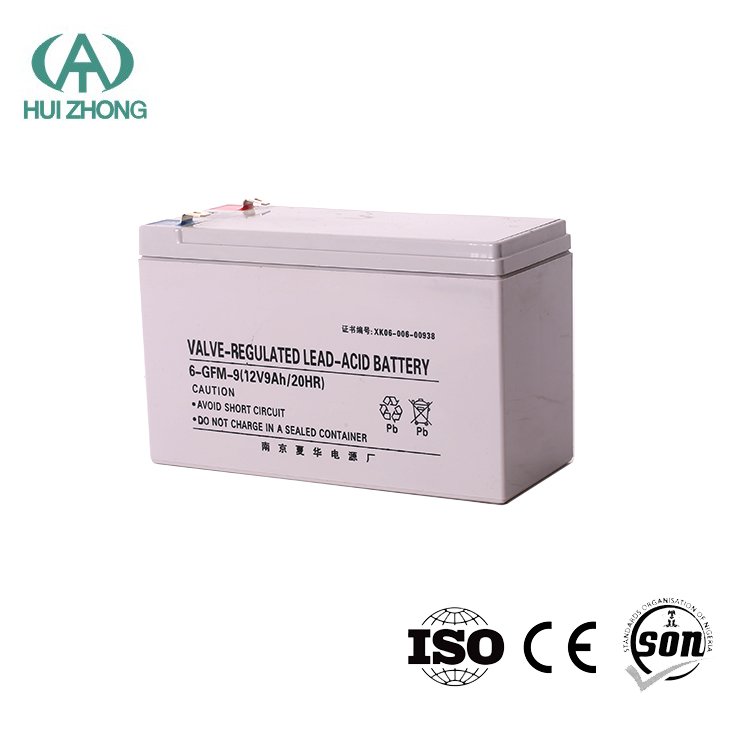 AGM 12v 9AH Lead Acid Batteries Solar System Batteries Free Maintenance Long Cycle Life