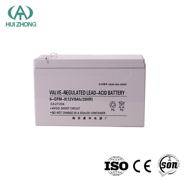 AGM 12v 9AH Lead Acid Batteries Solar System Batteries Free Maintenance Long Cycle Life