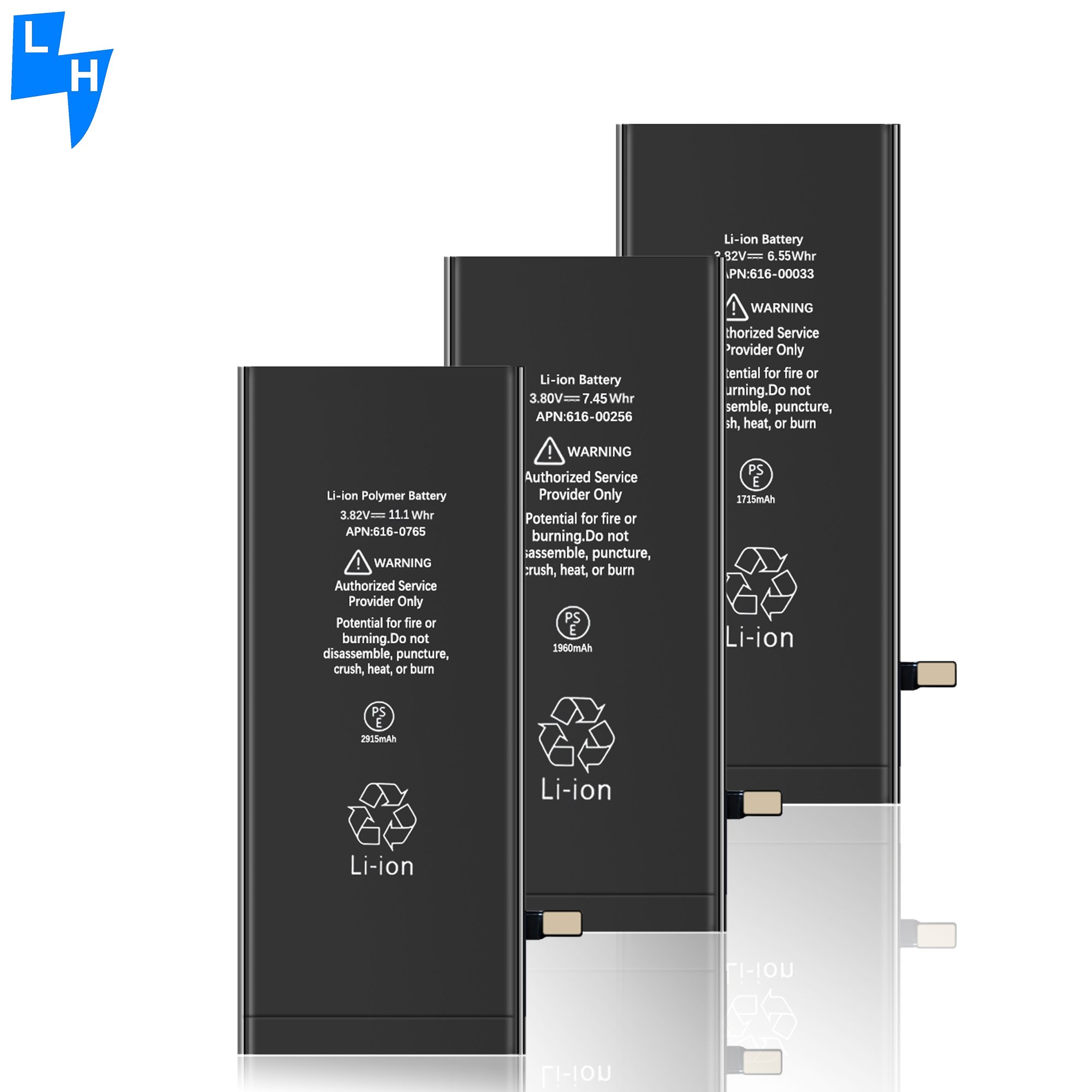China mobile phone battery For iphone 5G 5S 5C 6G 6S 6P 6SP 7G 7P 8G 8P Rechargeable Batteries