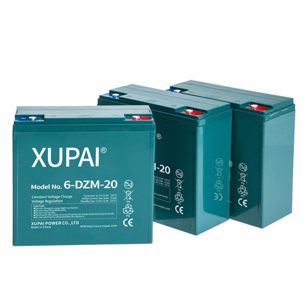 XUPAI lead acid battery 12V 20AH ebike battery