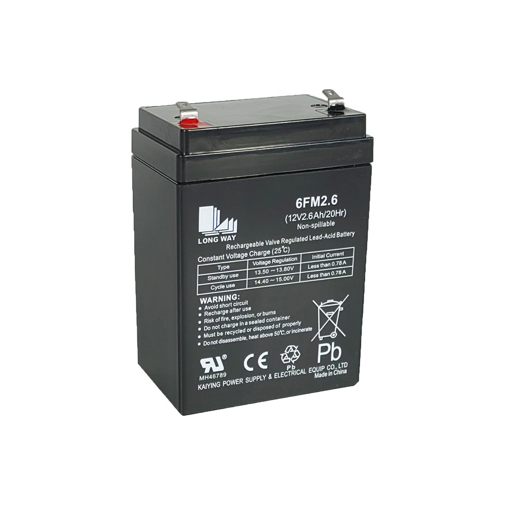 Long cycle life 12V2.6ah 6FM2.6 Maintenance Free Sound system Speaker batterie 12v Lead Acid battery