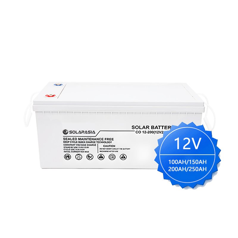 Agm Gel Lead Acid Battery DG 12V 200Ah 150Ah 250Ah Long Life Batterie Solaire Gel Batteries