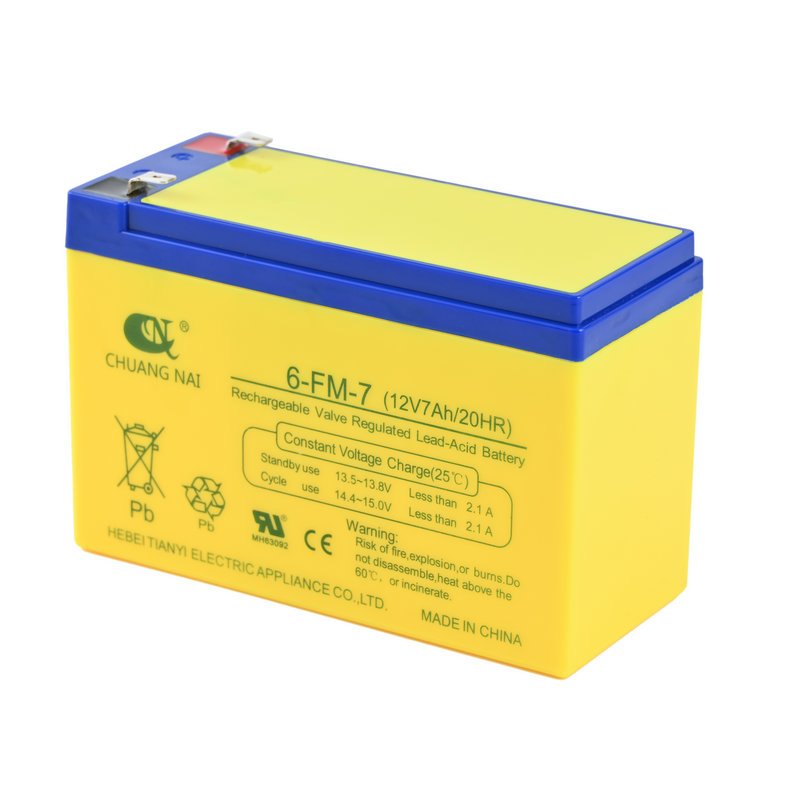 TIANYI 12V 7AH 20HR Lead-Acid Battery Ups Audio Electric Rolling Shutter Door Electric Sprayer Rechargeable Battery