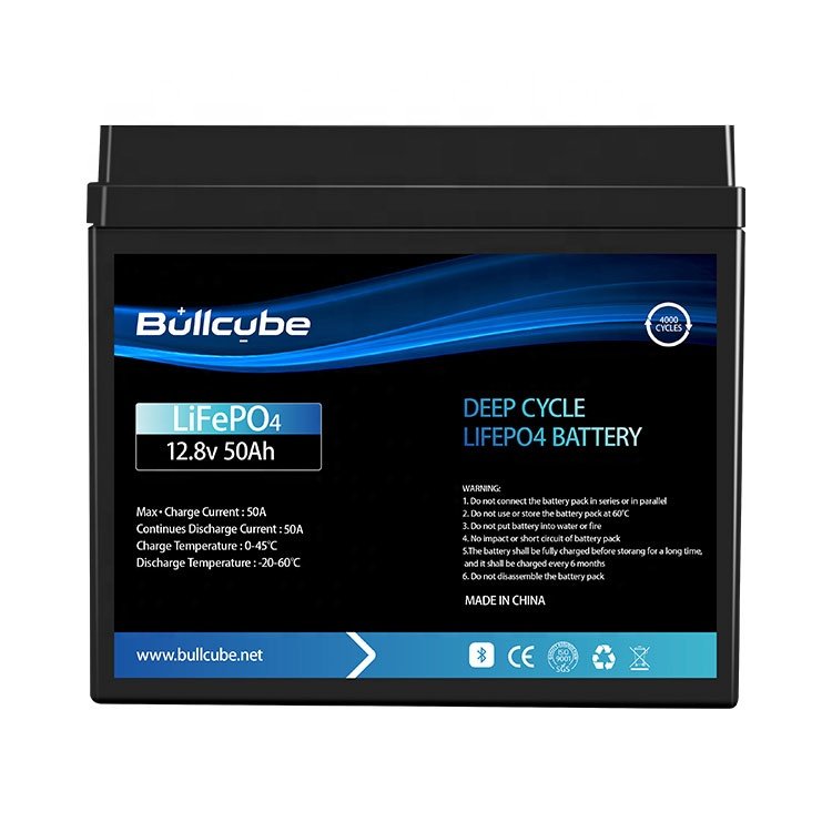 BULLCUBE smart 12v 24Ah 60Ah 80Ah 120Ah 240Ah Lifepo4 Energy Storage Battery With BMS Free Tax 120Ah Lifepo4 Battery