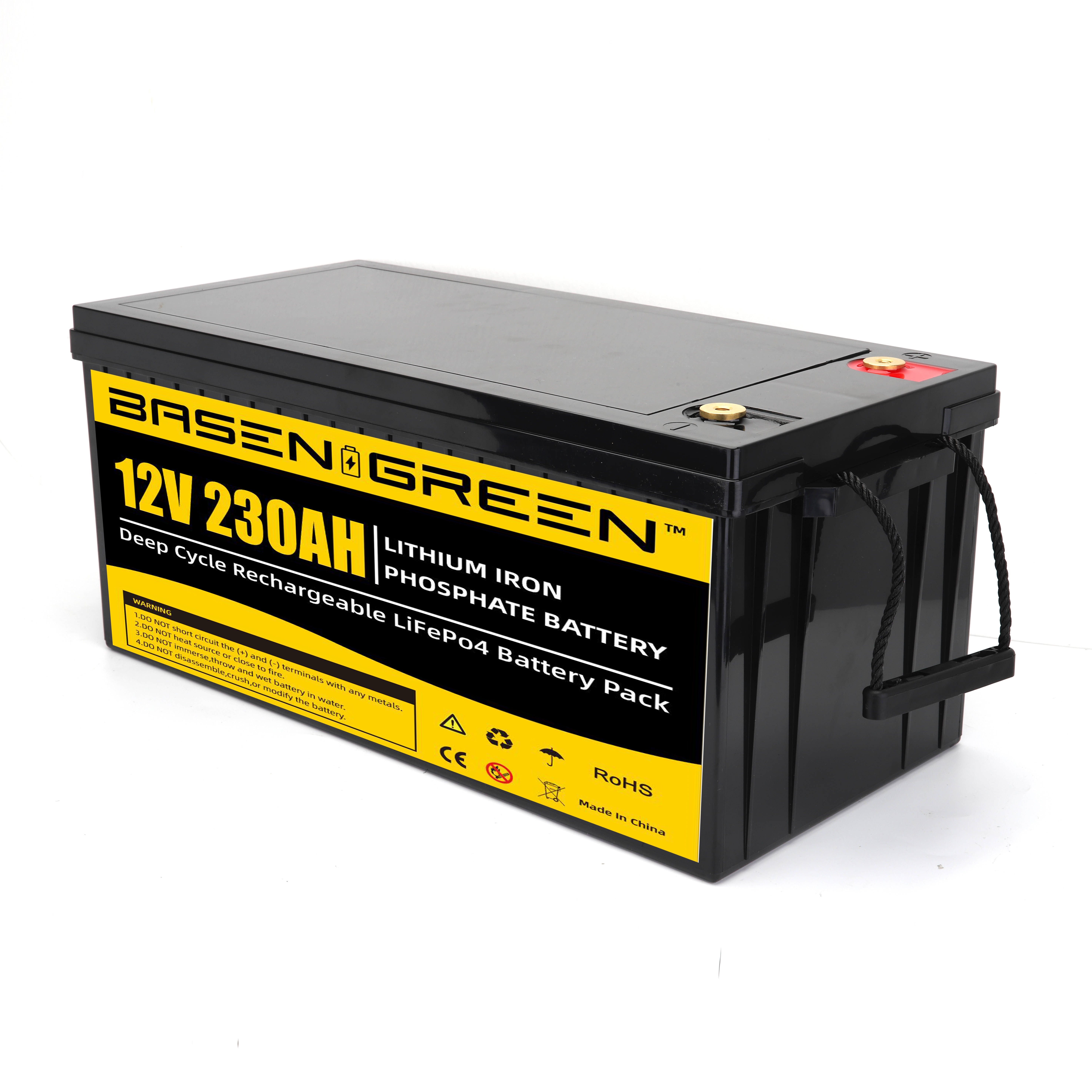 Quality 230ah batteries 12v Camping , energy storage system 12v 230ah lifepo4 battery pack